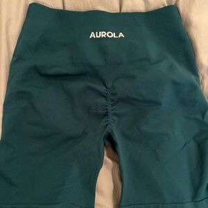 Aurola Blue Biker Shorts